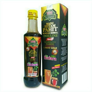 

MECCA - Madu Hitam Pahit Plus Gamat Gold 500 Gram khusus diabetes