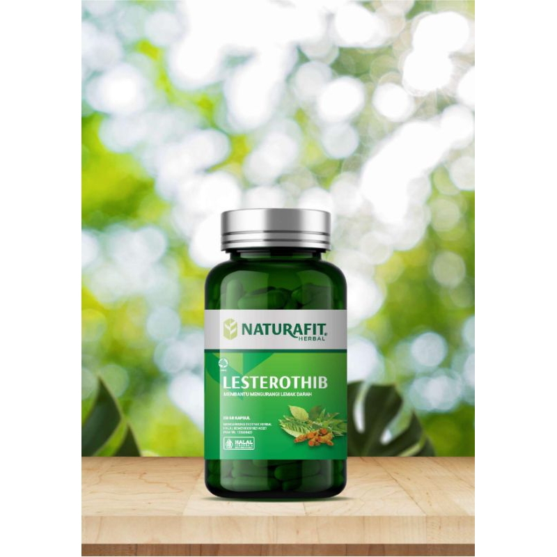 Naturafit Lesterothib (obat penurun Kolestrol /Lemak Darah)