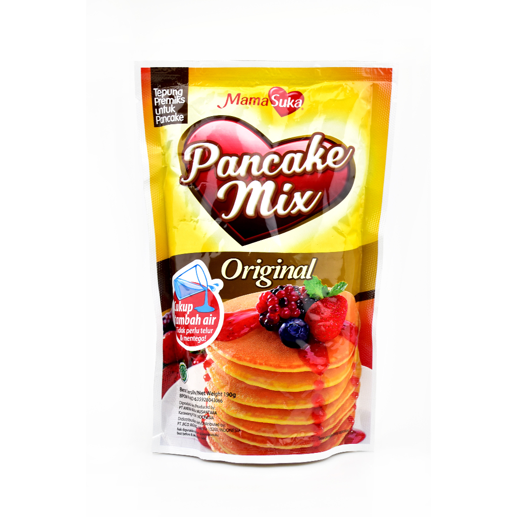 

Tepung Pancake Instan MAMASUKA PANCAKE MIX