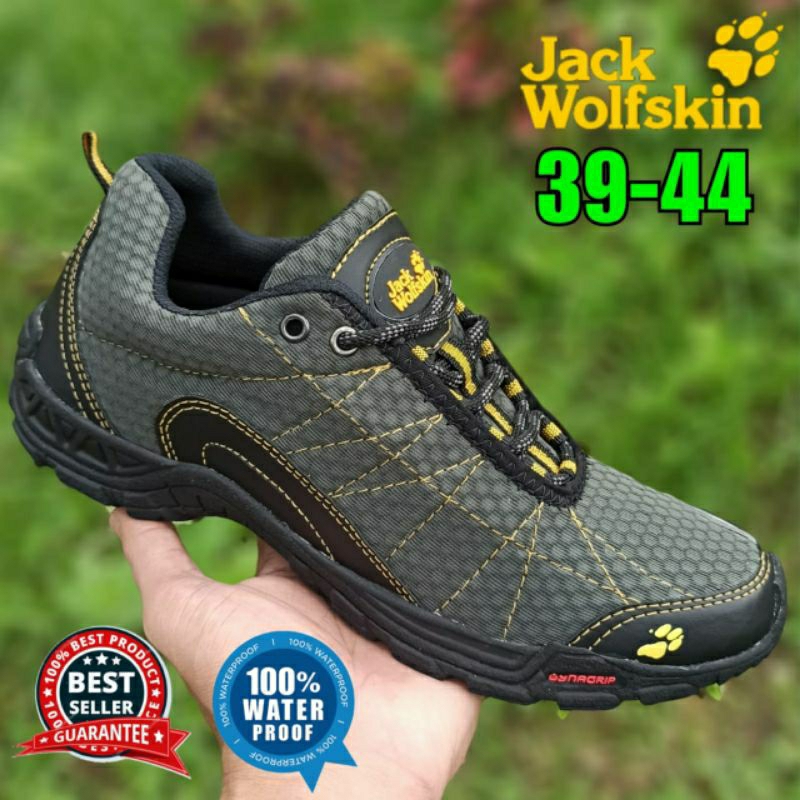 sepatu gunung pria jack wolfskin sepatu hiking