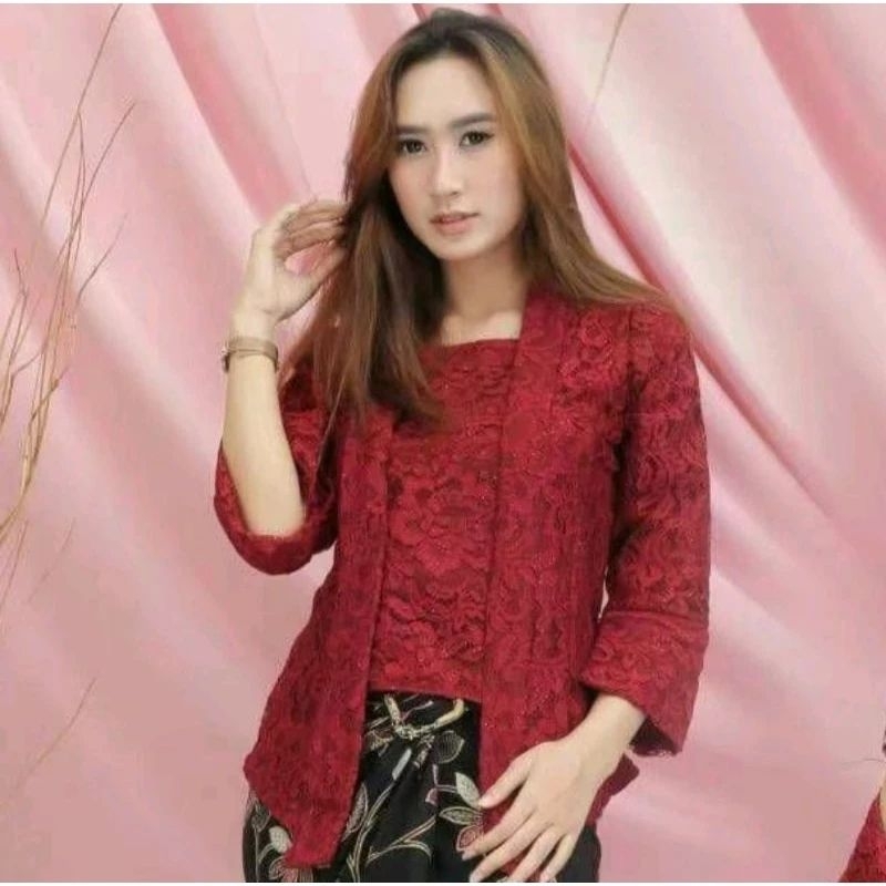 Kebaya Kutu Baru Modern/Kebaya Pesta/Kebaya Wisuda/Kebaya Remaja/Kebaya brukat Modern