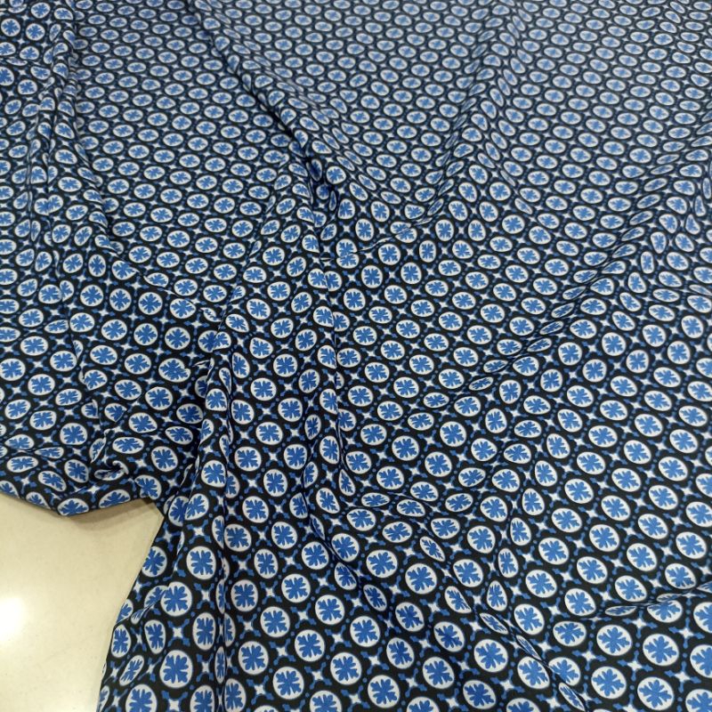 Kain Zara Crepe - kain zara crepe premium - kain crepe premium - kain zara motif // zk