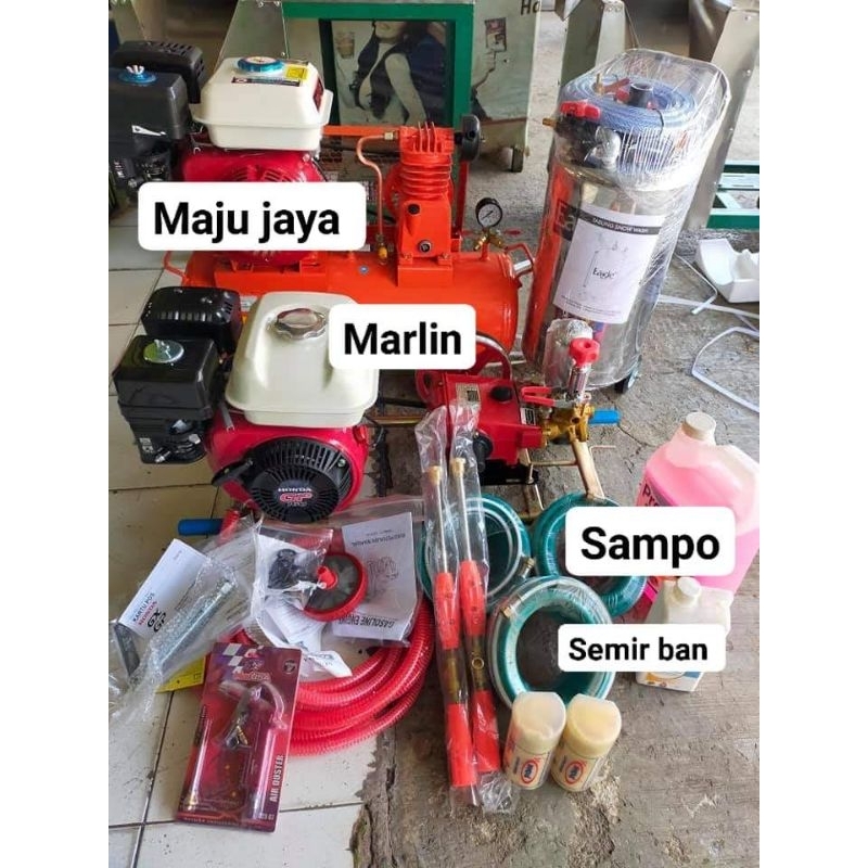 paket mesin steam dan salju mesin penggerak Honda gp160