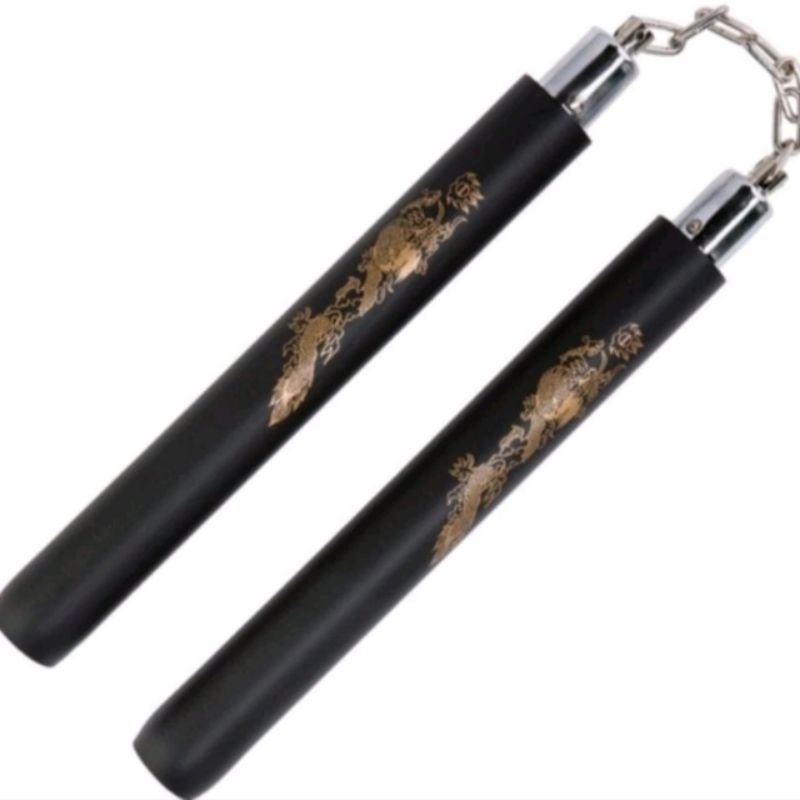 Nunchaku Double Stik Busa Motif Naga