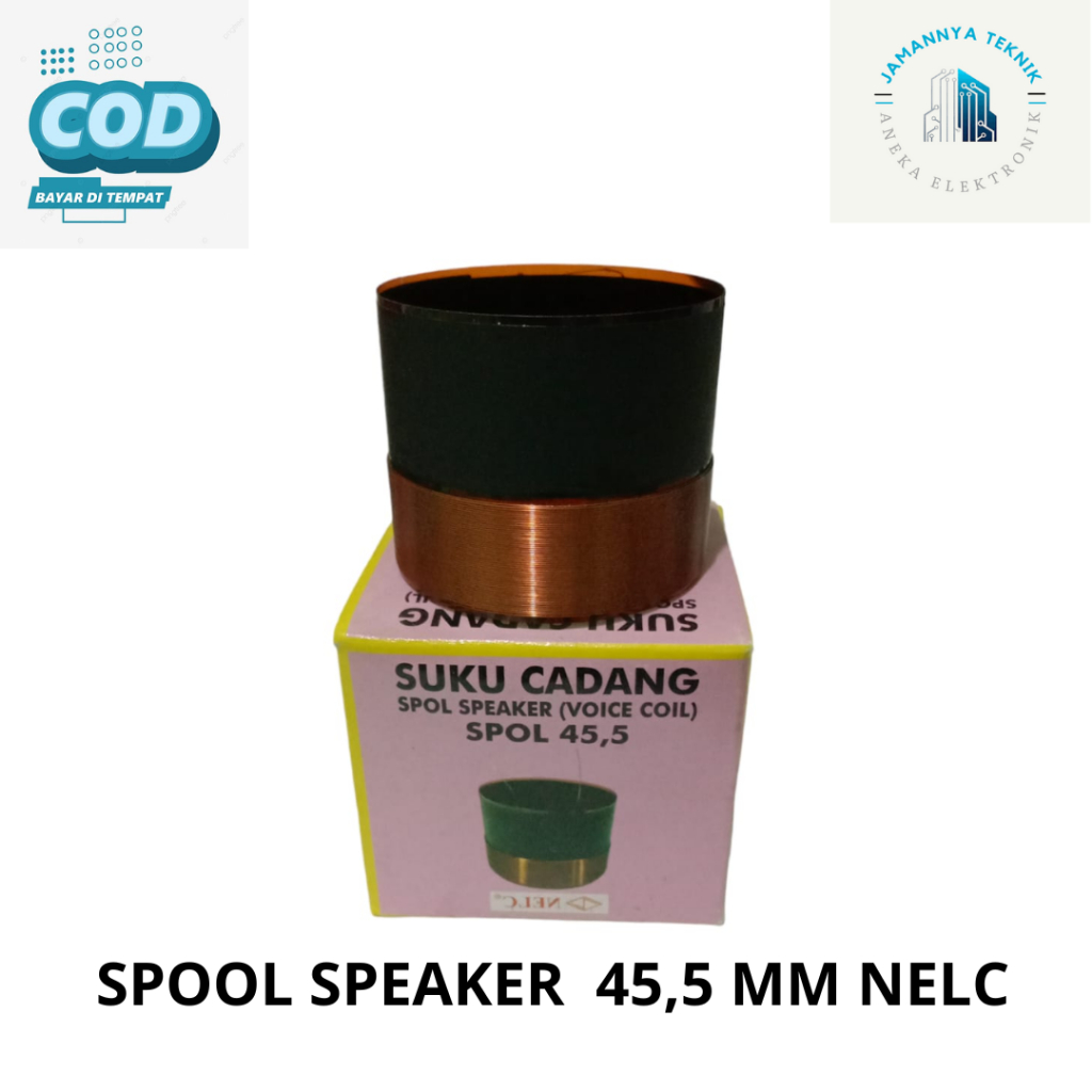 SPOOL SPEAKER 45,5MM SPOL SPEKER 45,5 MM VOICE COIL