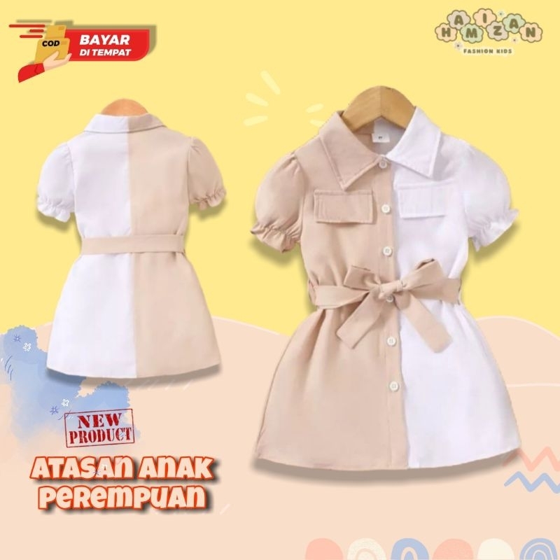 Atasan anak perempuan 1-6 tahun Baju anak perempuan Dress anak