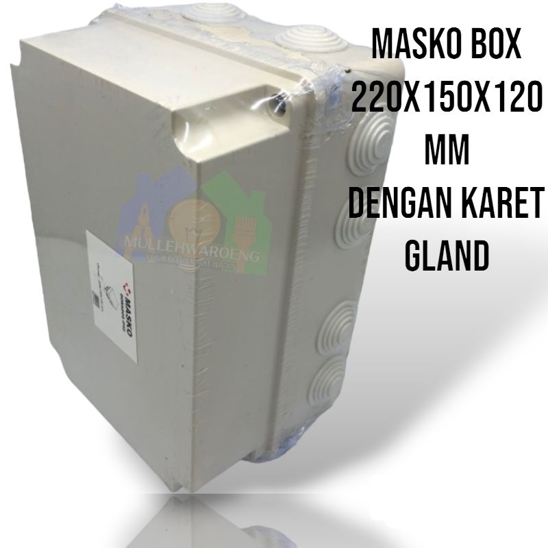 Doradus Box Kotak MASKO 220x150x120 MM Duradus Karet