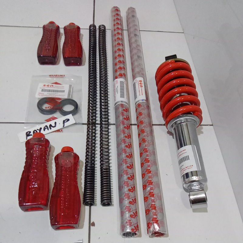 sok depan+ belakang satria Fu 150 satria Fu 150 per+sil+oli