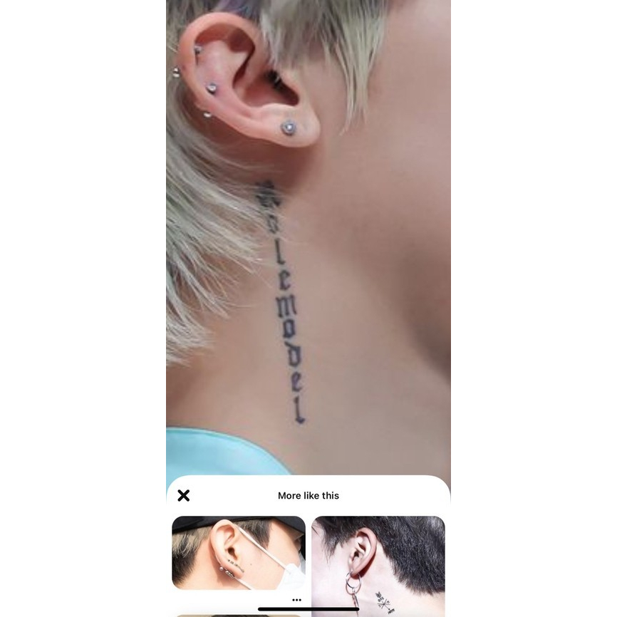 TATEMPO tato temporer - ROLEMODEL/RM/BTS/ROLEMODEL RM BTS