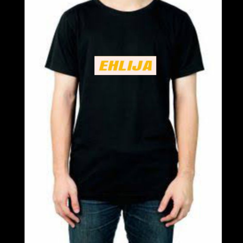 T-SHIRT DISTRO "EHLIJA JAMET CIRCLE" / KAOS PRIA DAN WANITA