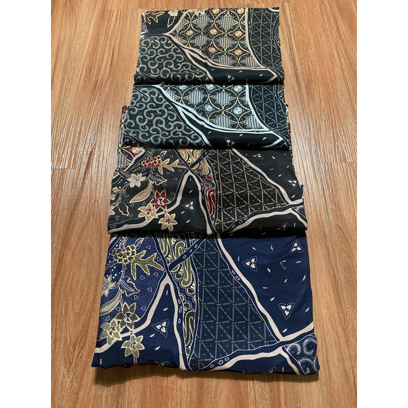 MM => Bahan batik meteran untuk dress rok dan kemeja - kain batik halus - kain batik printing - kain