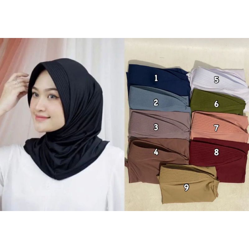 HIJAB INSTAN SPORT IKMAL
