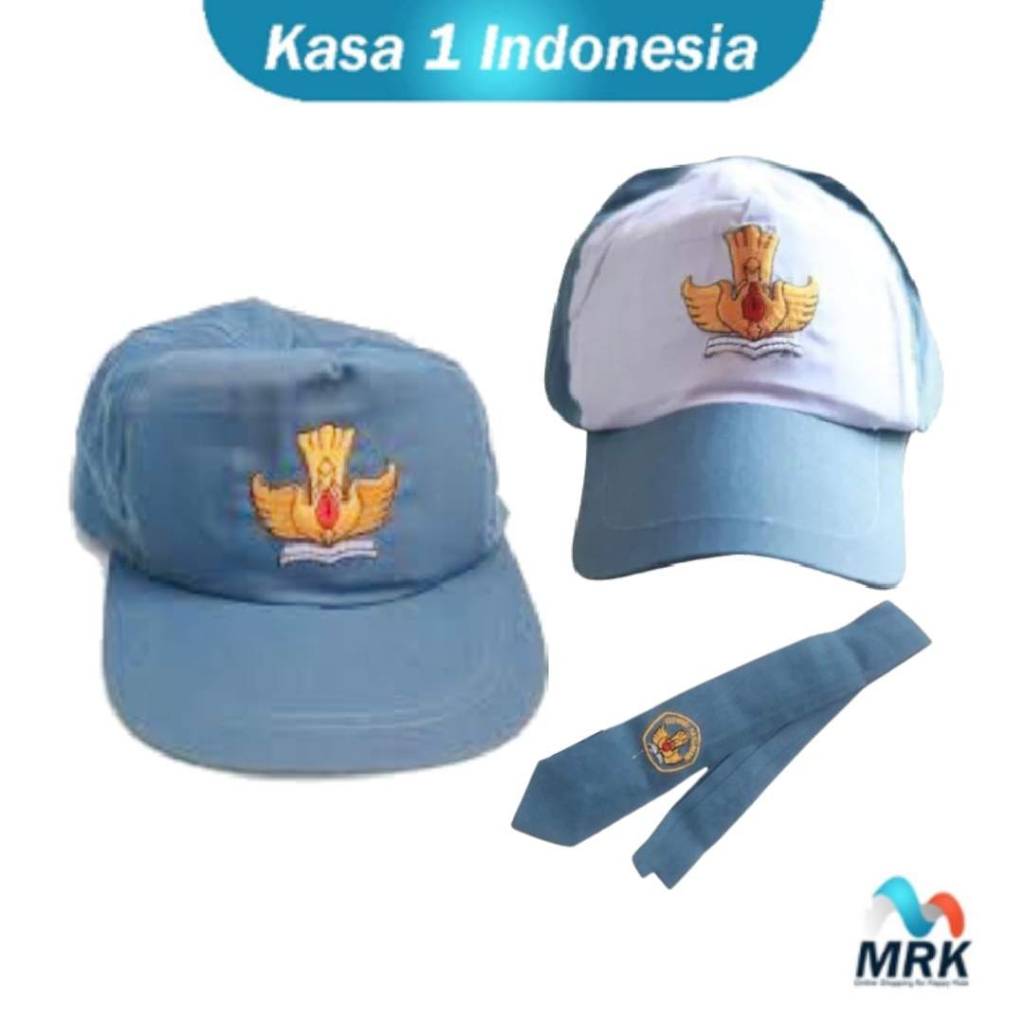 Topi Sekolah SMA / Topi SMA Abu Bordir