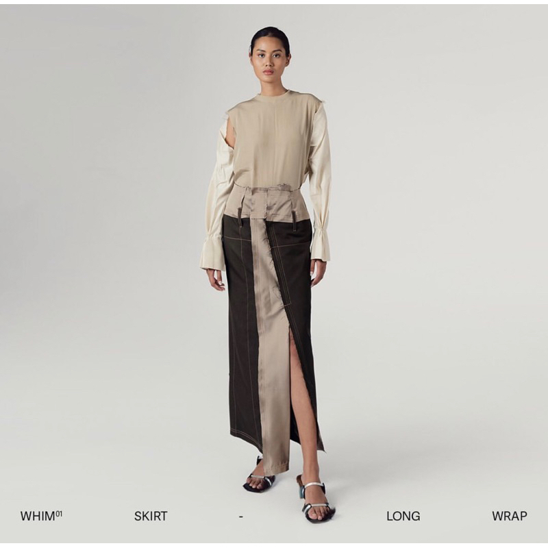 TANGAN Whim Skirt - Long Wrap Size ML