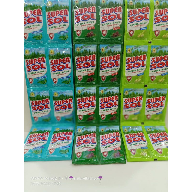 SUPERSOL RENCENG ISI 12 SACHET