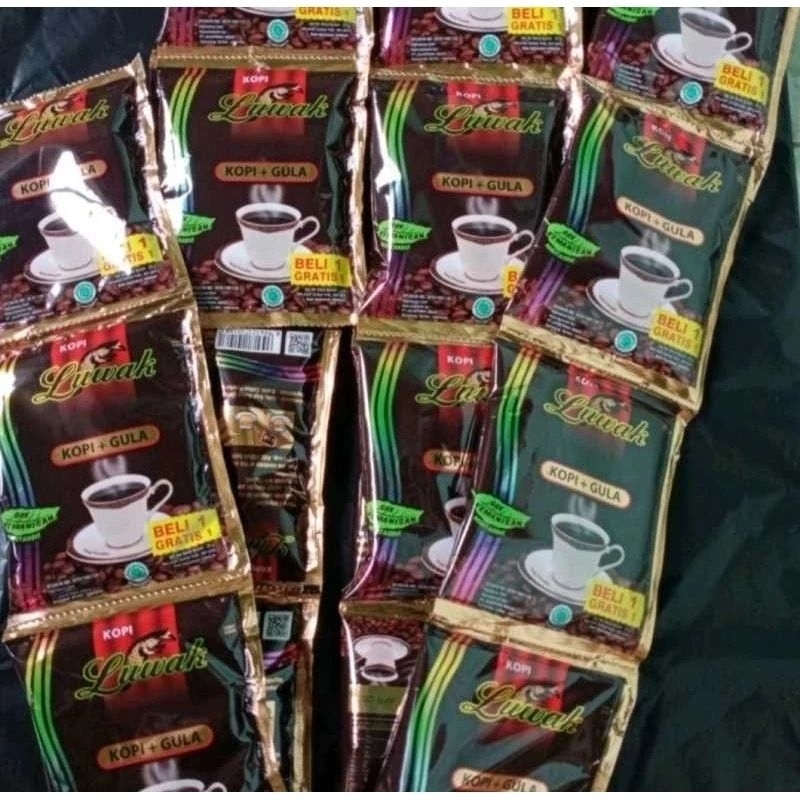 

[ISI 18pcs] KOPI LUWAK HITAM KOPI+GULA