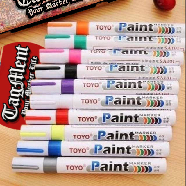 

Spidol Stiker Graffiti // Spidol Graffiti // Tire Marker Toyo - Vauto Paint