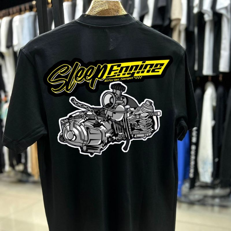 T Shirt Sleep Engine Original by RELL.ID