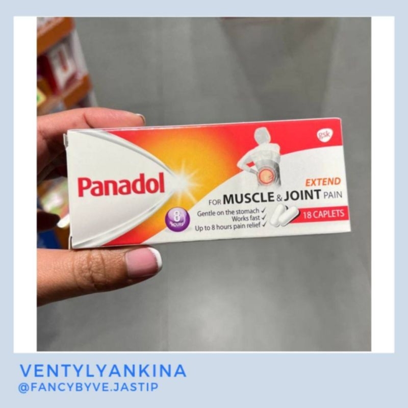 PANADOL EXTEND FOR MUSCLE & JOINT PAIN (JASTIP SINGAPORE)