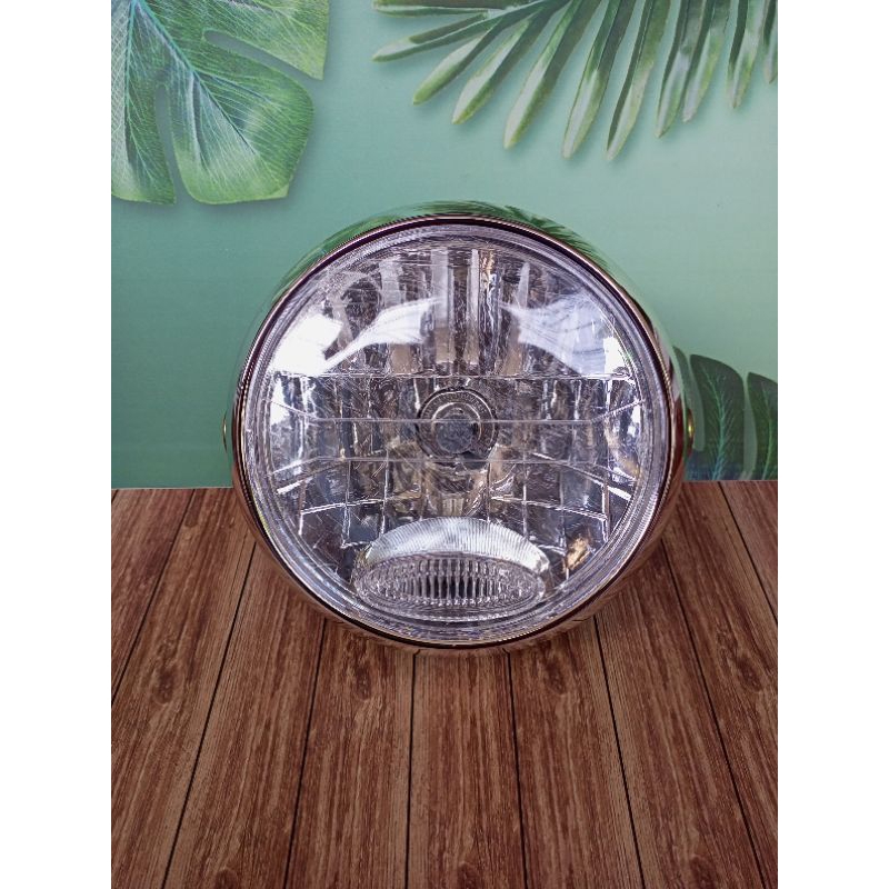 Lampu bulat depan Vixion lama - headlamp bulat Yamaha Vixion old 2007-2010