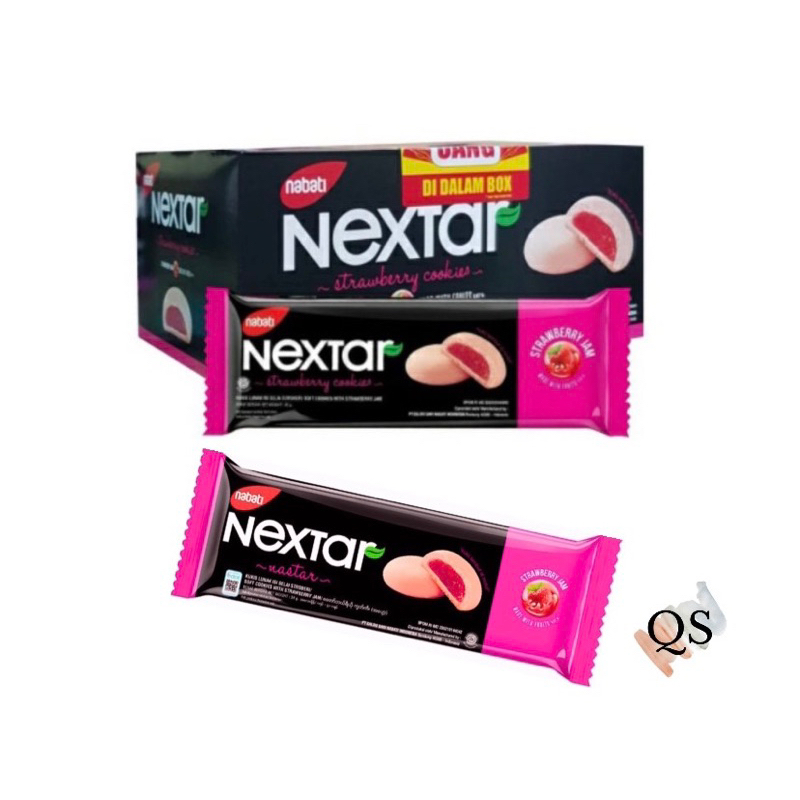 

Nabati Nextar Strawberry Cookies 1 Box 10pcs