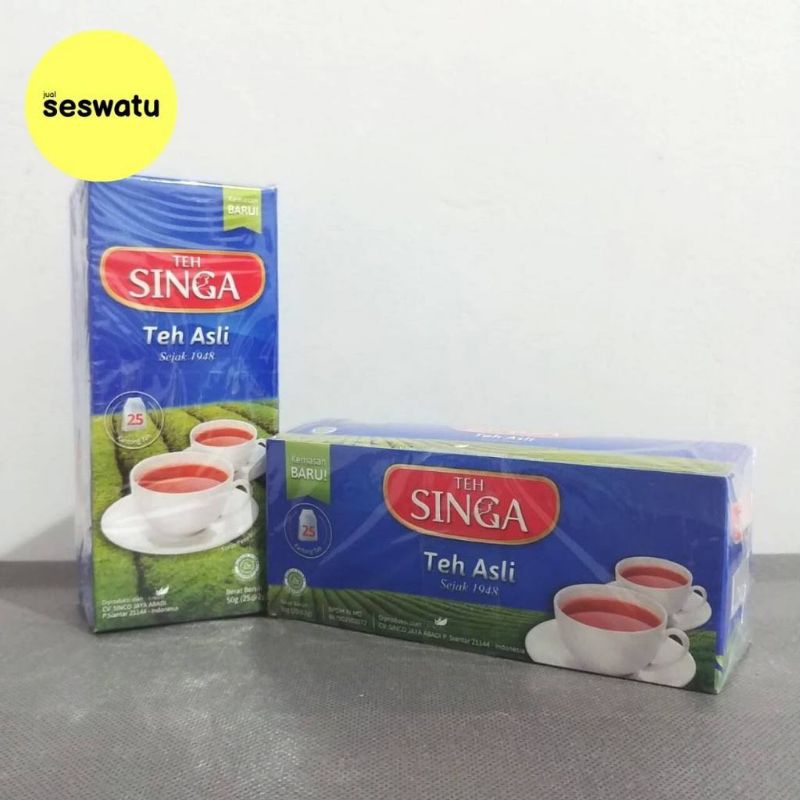 

teh celup singa isi 25