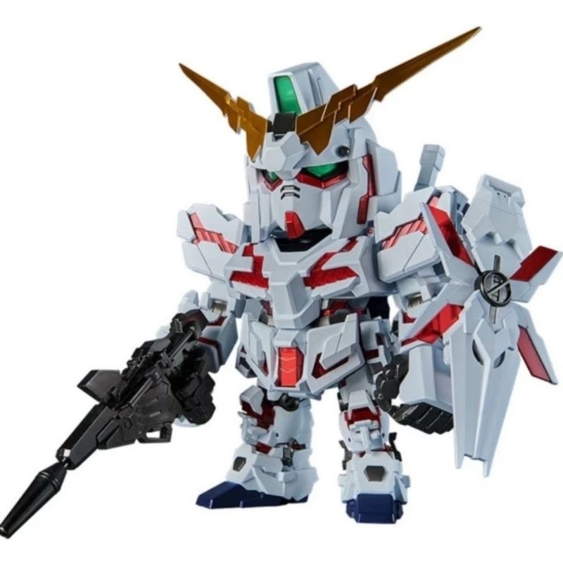 QMSV Mini Unicorn Gundam Unicorn + Weapon Confirm Design Original Ready Stock Siap Kirim Se Indonesi