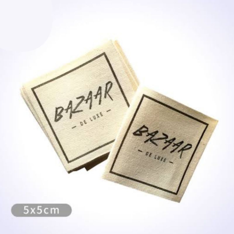 

Label Baju / Label Woven Damask Subtitute