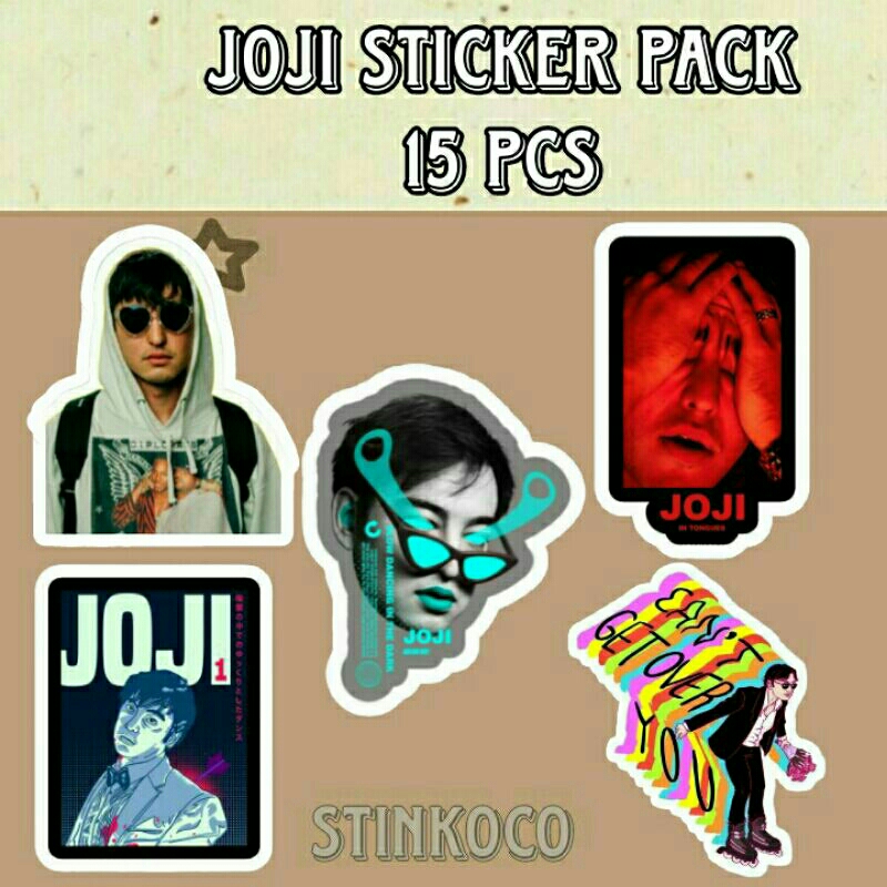 

[15PCS] STICKER JOJI / GLIMPSE OF US ISI 15 STICKER