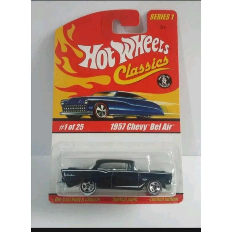 hot wheels 57 chevy bel air classics
