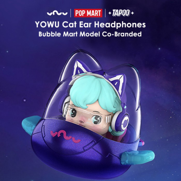 Unik ORIGINAL Headphone Yowu x Bubble Mart Pop Mart Special Edition Diskon