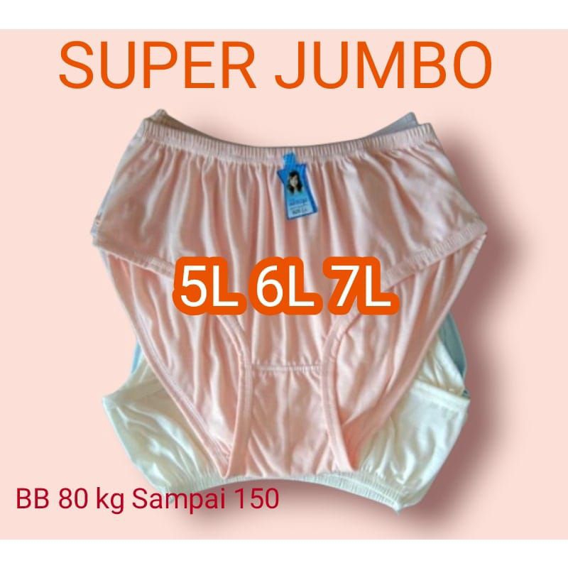 celana dalam wanita jumbo 6L/XXXXL murah/grosir lusinan CD wanita jumbo 6L/7L/GROSIR LUSINAN CELANA 
