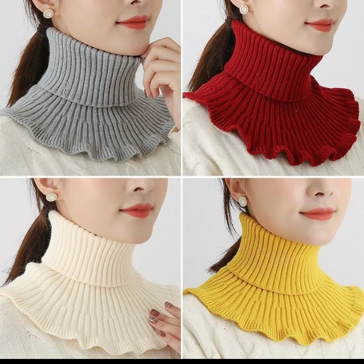 hobby_shopping1 Syal Rajut Wanita Ruffles Gaya Korean Style