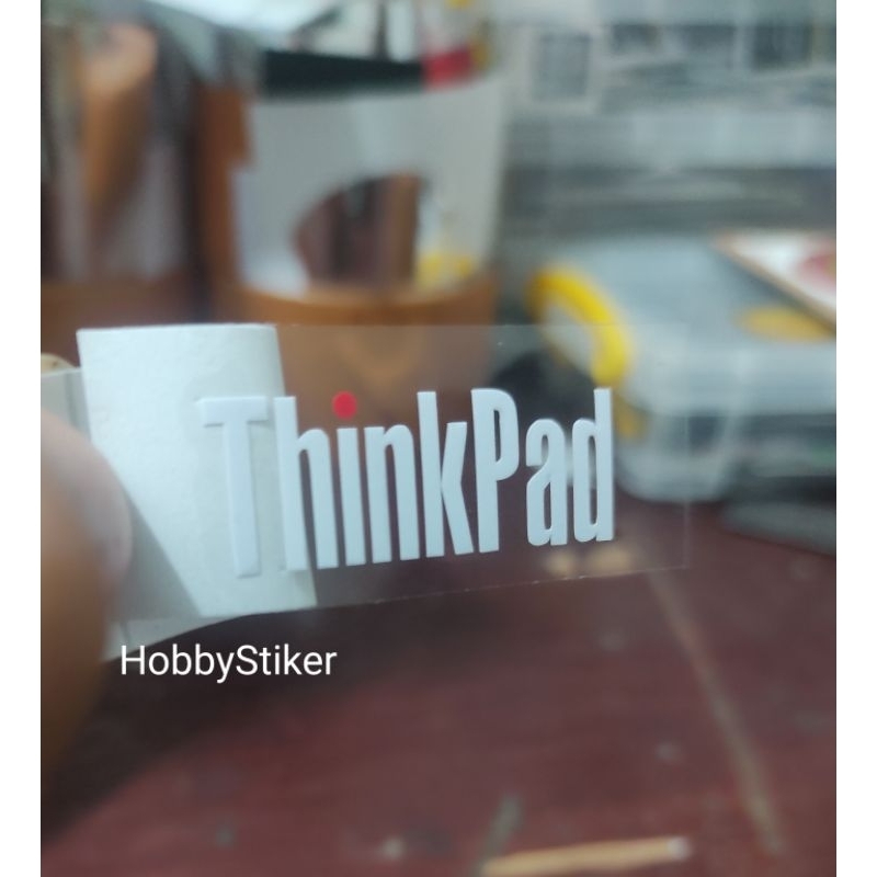 Stiker logo thinkpad lenovo untuk laptop pc
