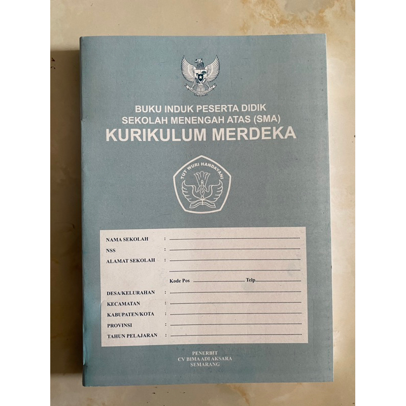 

BUKU INDUK SMA KURIKULUM MERDEKA