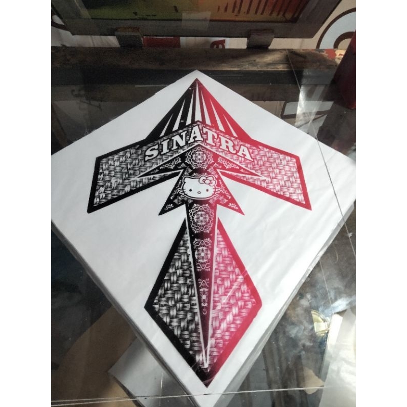 kertas layang layang