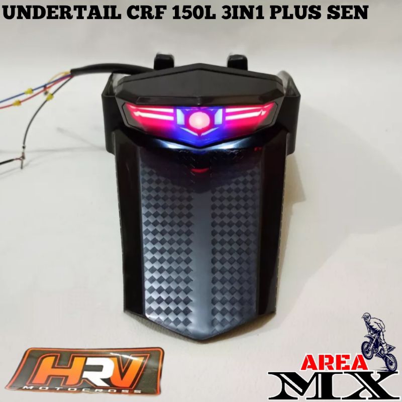 UNDERTAIL CRF 150 L 3IN1 PLUS SEN SPAKBOR LAMPU BELAKANG CRF 150L STOPLAMP CRF 150
