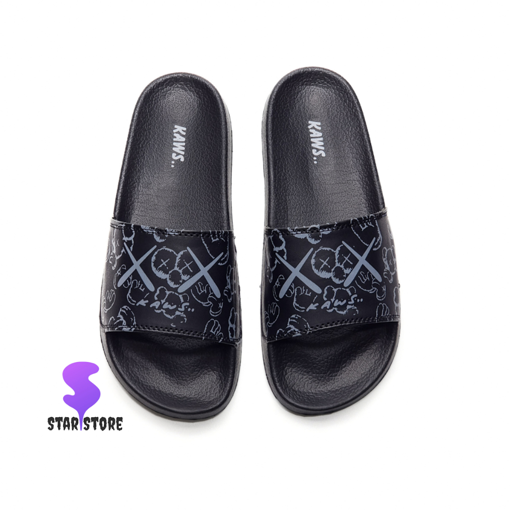 Sandal slop pria Vans kaws  slop pria Original Sendal slop karet Sandal pria slop