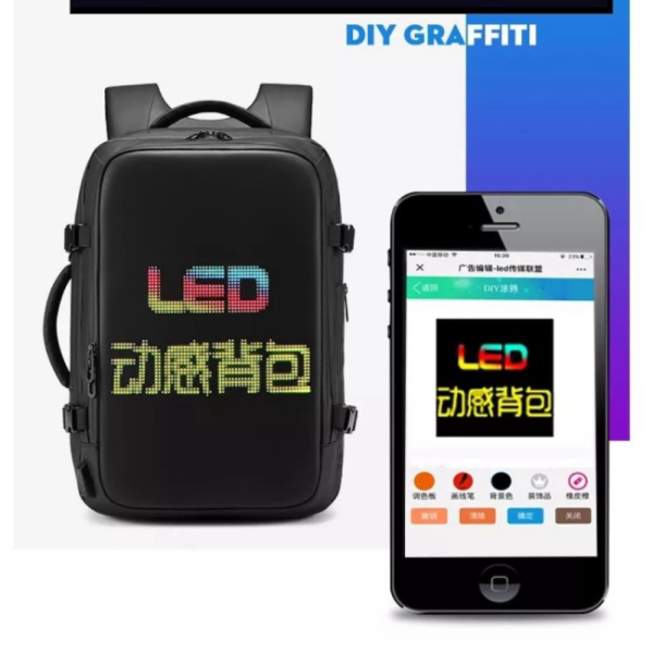 Promo Tas ransel layar LED display layar elektronik Berkualitas