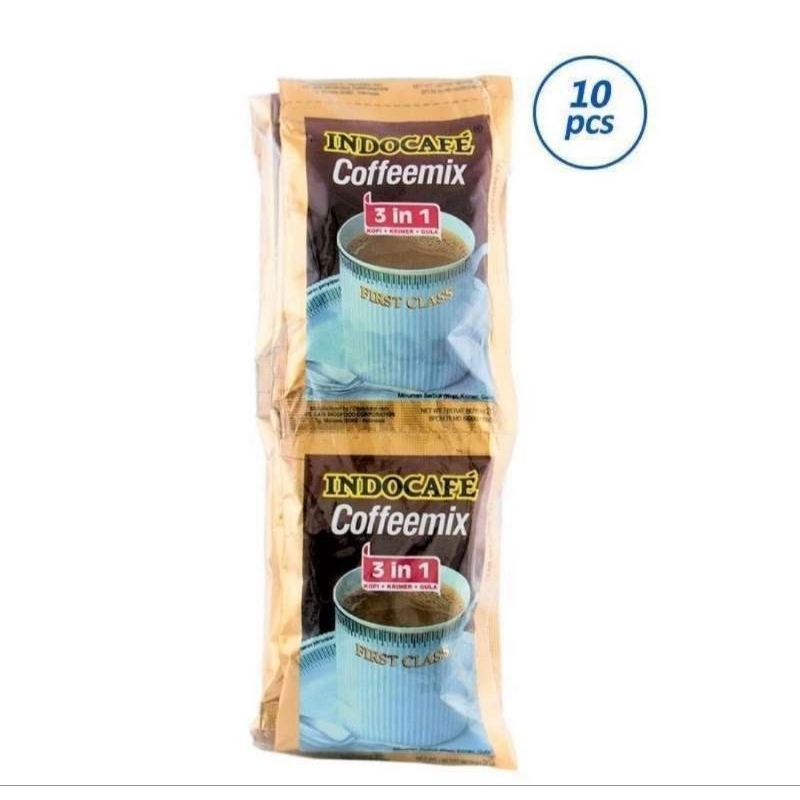 

KOPI INDOCAFE COFFEEMIX 20 GR X 10 PCS