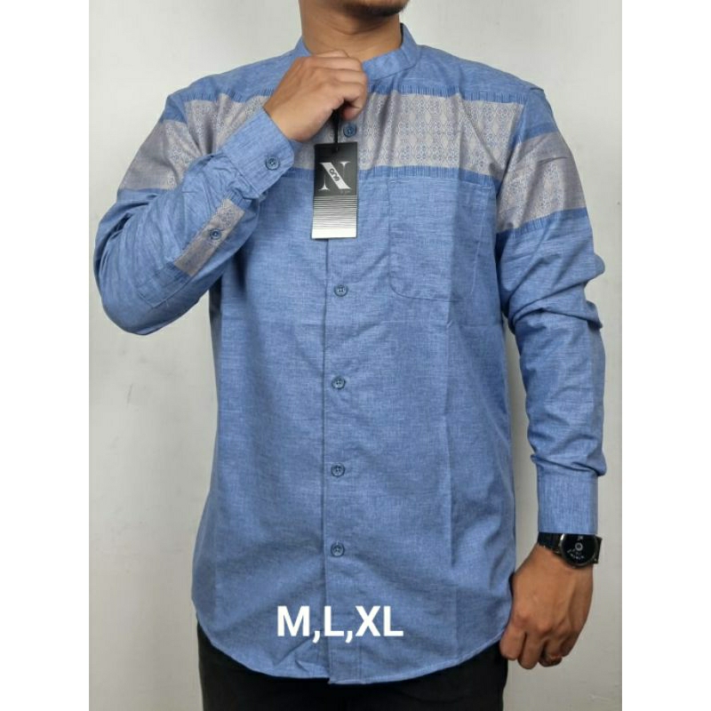 KEMKO SLIMFIT KEMKO KEMEJA KOKO MADINAH KEMEJA KOKO MOTIF KEMKO SULTAN HAROMAIN BALOFA KH MK KEMKO H