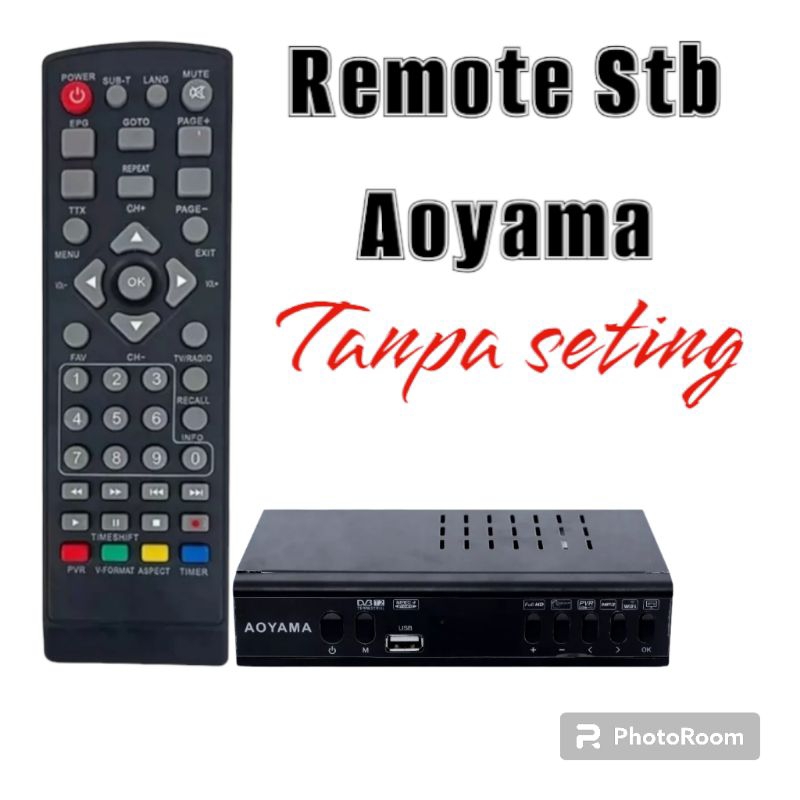 Remote Stb Aoyama/Remot set top box Aoyama