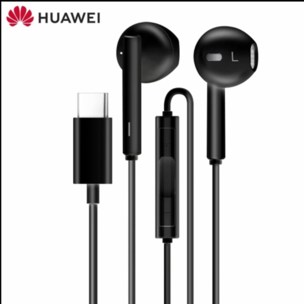 Jual EARPHONE HUAWEI CM33 ORIGINAL 100 - Hitam Diskon