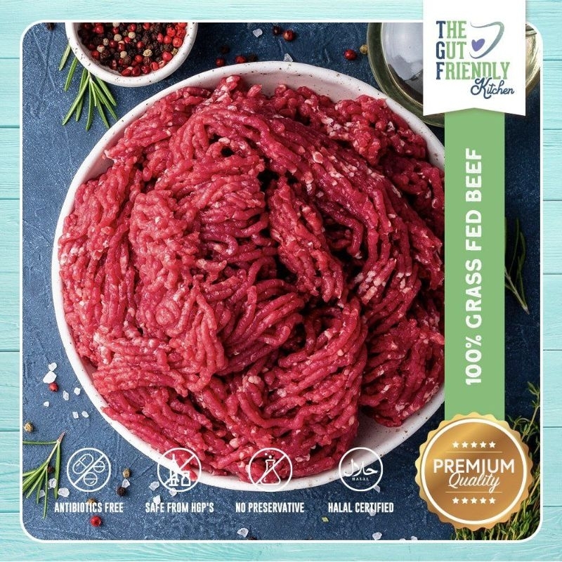 

Ground-Beef-Daging-Giling-Sapi-Grass-Fed-Organik-Halal-Australia-Sehat-Frozen