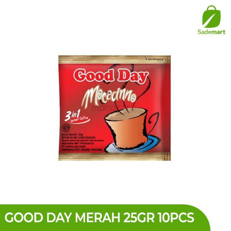 

KOPI GOOD DAY KEMASAN RENCENG PAKET 5DUS