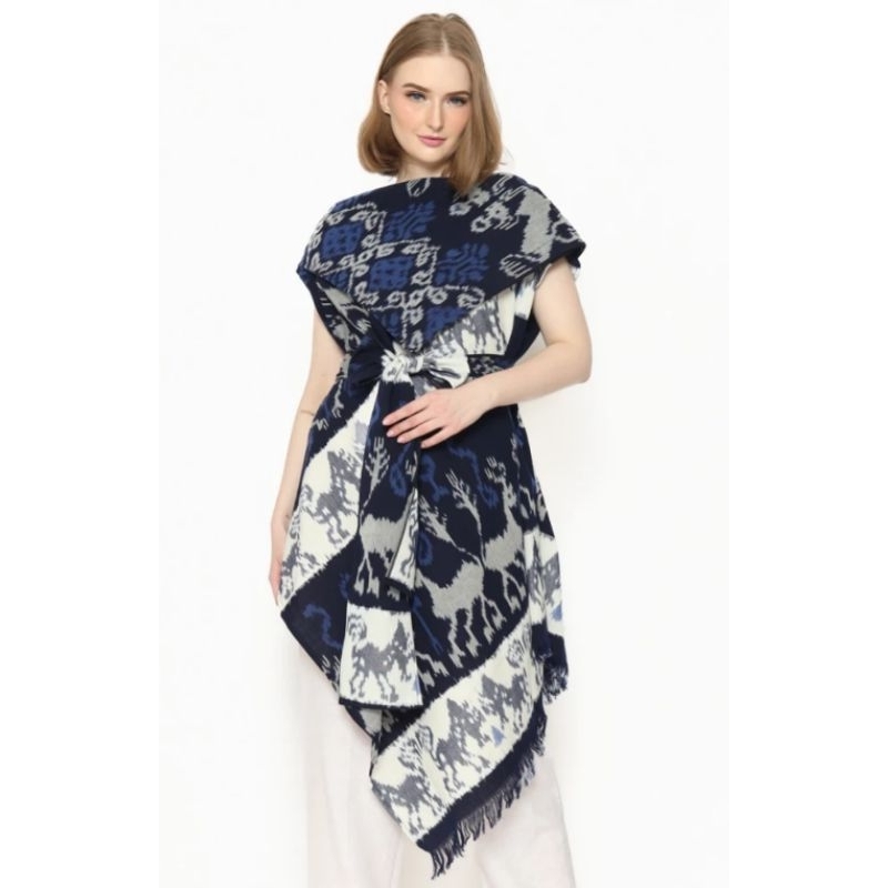 DRESS TENUN ETNIK MOTIF SUMBA