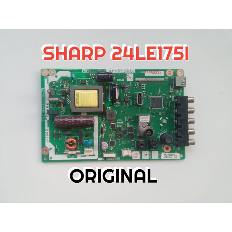 MAINBOARD TV LED SHARP LC 24LE175I
