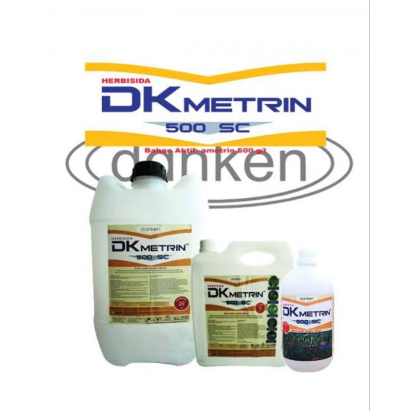 DK METRIN 500SC AMETRIN PEMBASMI RUMPUT TEBU KEMASAN 1L, 5L 20L