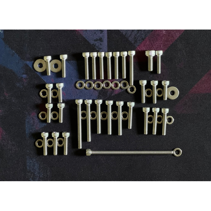 baut mesin fiz r full set stainless