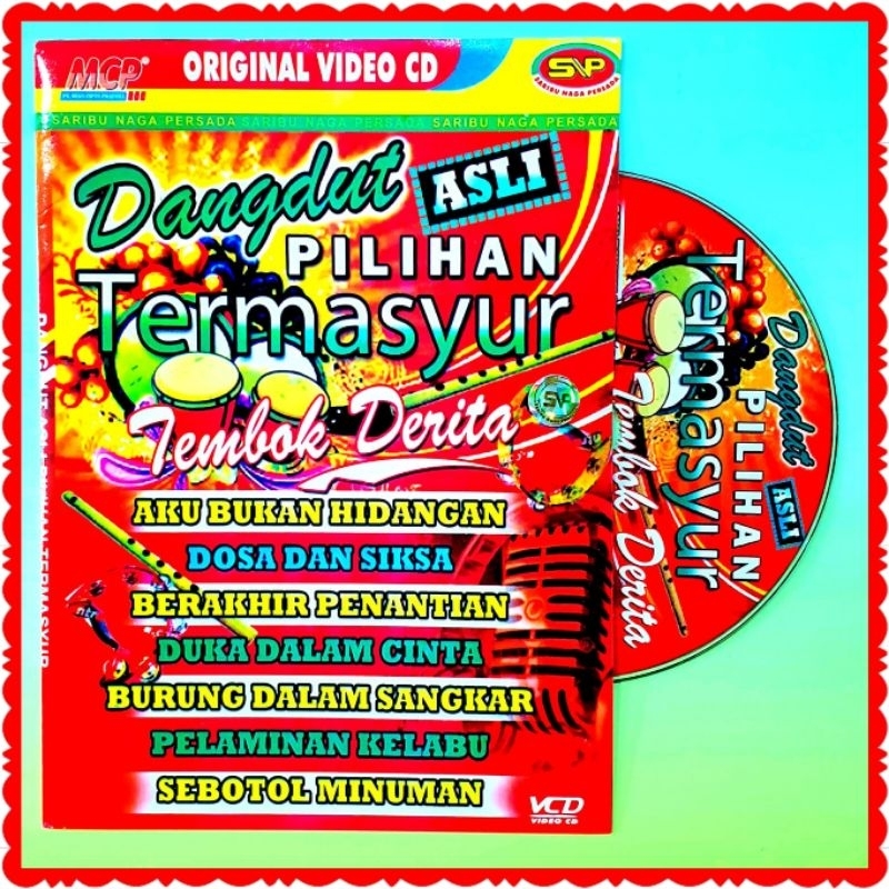 KASET ORIGINAL VCD LAGU KARAOKE DANGDUT LEGENDARIS-KASET VCD LAGU DANGDUT KARAOKE-VCD KARAOKE-KASET 